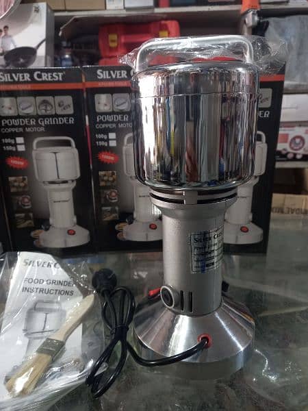 Silvercrest power full grinder chopper motor 1000 watt stainless ste 5