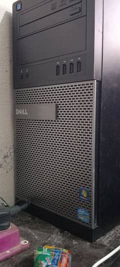 Dell i7 case i3 second generation system tower type