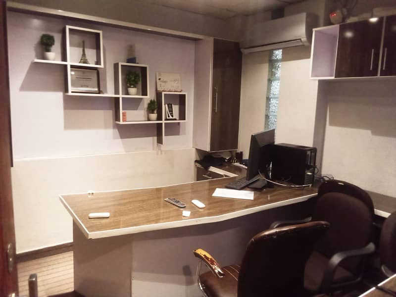 Area 2500 Sqft Fully Furnished Corporate Office in Main Boulevard Road Garden Town Lahore 1