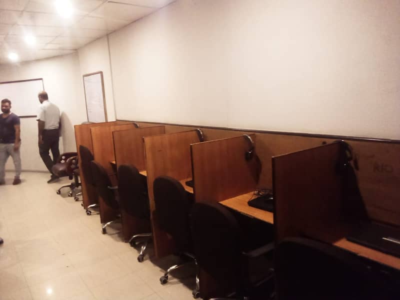 Area 2500 Sqft Fully Furnished Corporate Office in Main Boulevard Road Garden Town Lahore 9