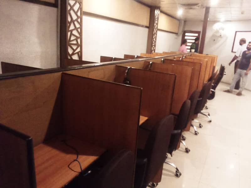 Area 2500 Sqft Fully Furnished Corporate Office in Main Boulevard Road Garden Town Lahore 10