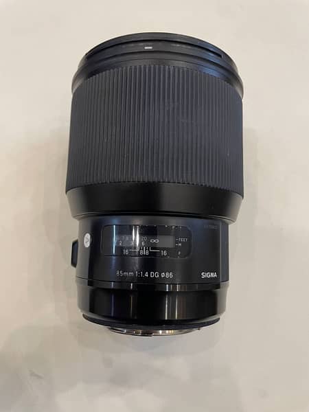 sigma 85mm 1.4 canon mount 1