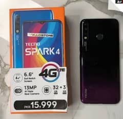 Tecno Spark 4 3/32 0