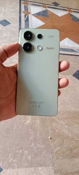 redmi note 13 new model 8+8 256 gb ma ha box original chrgar saat ha 4