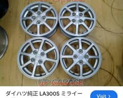 Mira Move 14 inch Rims Japan