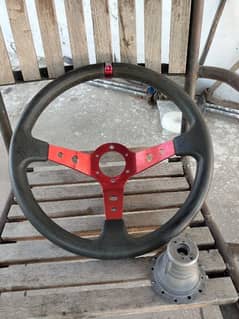 modified steering wheel