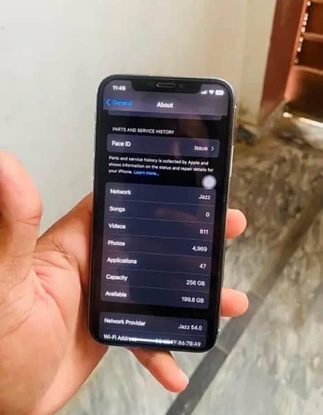 iphone x 256gb PTA Approved 2