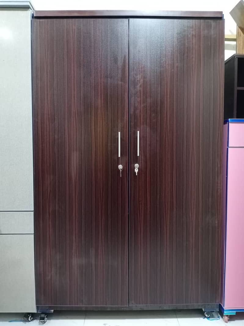 wardrobe/almari/almirah/uv high gloss/colored cupboard/two door almari 1