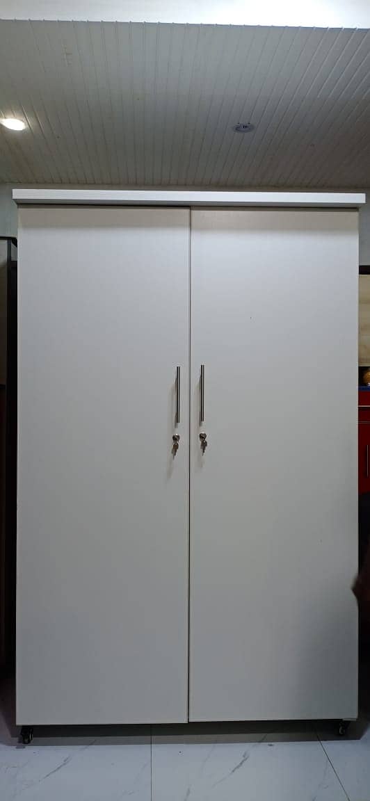 wardrobe/almari/almirah/uv high gloss/colored cupboard/two door almari 3