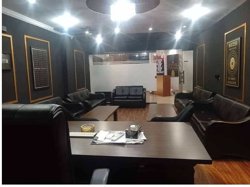 Fully Furnished Office Area 1150 Sq Ft Available For Rent In Gulberg 3 Lahore 0