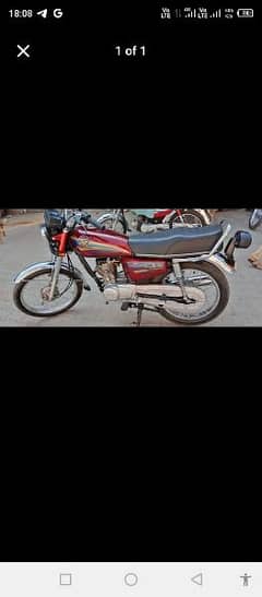 Honda 125 complete file 10 condition urgent sale documents complete