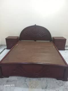 Original full wood bed