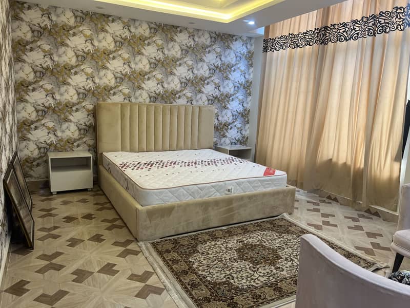 1Bed Room Apartment Full Furnished In Heights 2ext Phase6 Bahria Town Rwp 0