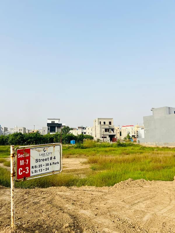 Near to Park And Main Boulevard 7 Marla Plot For Sale In Lake City Sector M-7 Block C-3 11