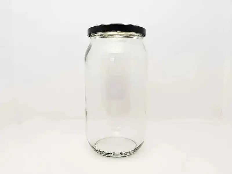 protein jar , Glass Bottles,Hexagon jar,Round jar,Square glass jar 10