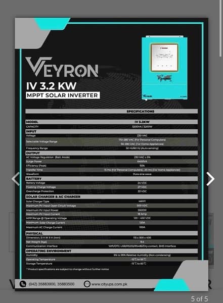 3.2 KW Inverex Veyron inverters 2