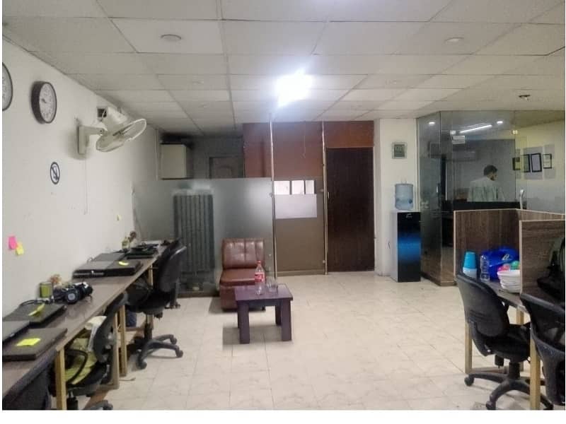 Area 950 Square Feet Office Available For Rent Real Pictures in Main Boulevard Road Gulberg 3 Lahore 4