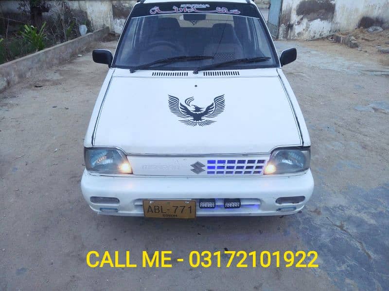 CALL- 03172101922- Suzuki Mehran VX 1998 2