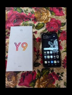 (Huawei Y9 2019) 4 128 with original daba charger