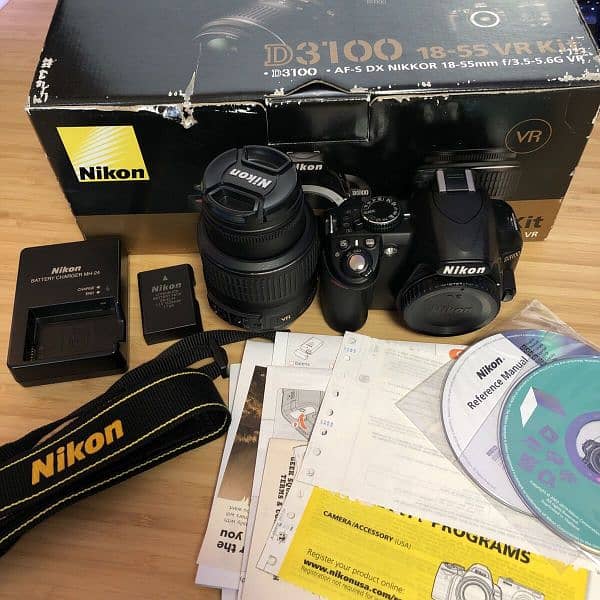 Brand new Nikon d3100 Dslr 2