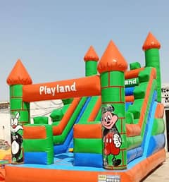 jumping castle slides trampoline kids/ bouncing castle/