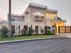 1 kanal Spanish brand new Luxury living house for sale shaheen block chinar Bagh lahore