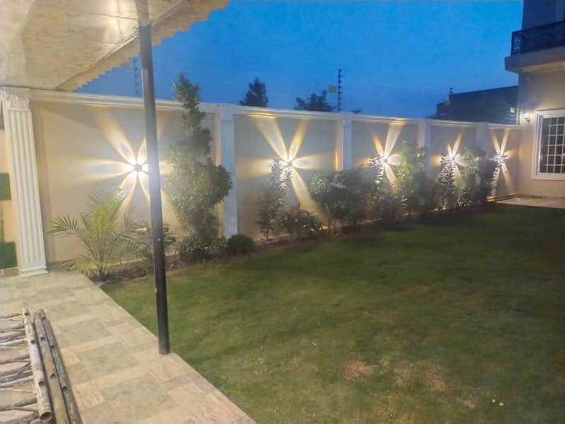 1 kanal Spanish brand new Luxury living house for sale shaheen block chinar Bagh lahore 27