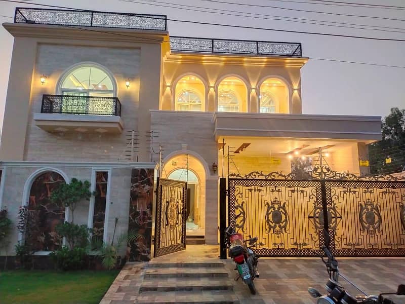 1 kanal Spanish brand new Luxury living house for sale shaheen block chinar Bagh lahore 33