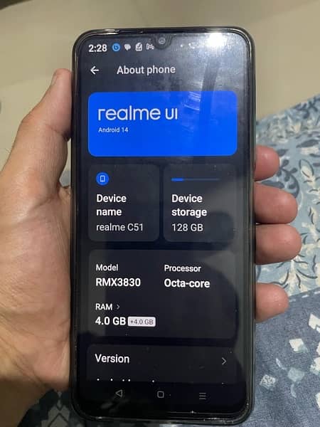 Realme c51 4/128gb 2