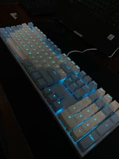 GAMDIAS Hermes M5 Ice Blue Mechanical Gaming Keyboard (Blue Switches)