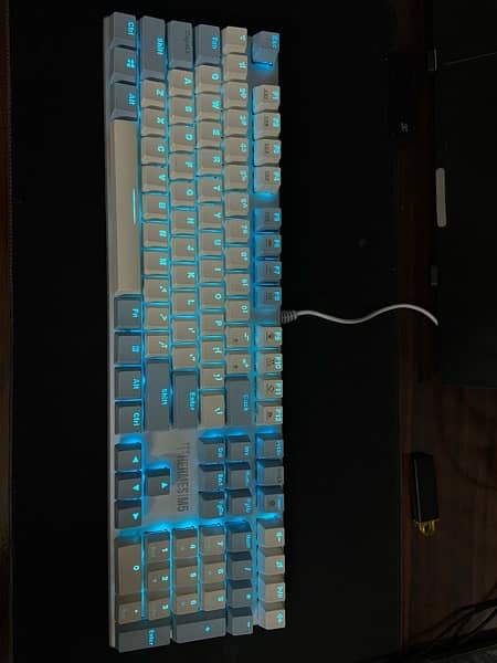 GAMDIAS Hermes M5 Ice Blue Mechanical Gaming Keyboard (Blue Switches) 1