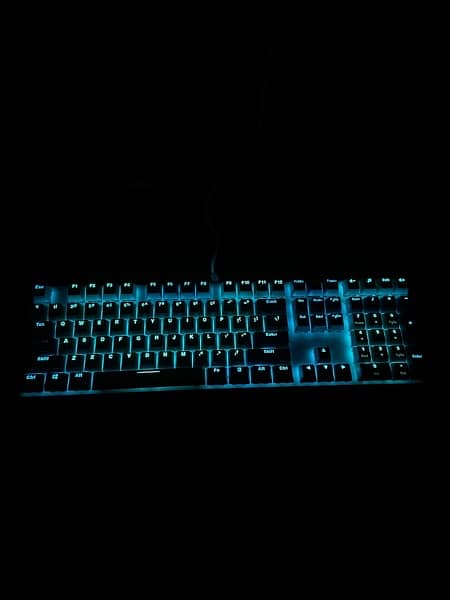 GAMDIAS Hermes M5 Ice Blue Mechanical Gaming Keyboard (Blue Switches) 4