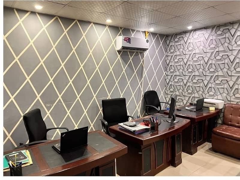 Area 310 Sq. ft Office For Sale Monthly Rental income 40k Best Investment on Main Boulevard Gulberg Lahore Original Pics 3