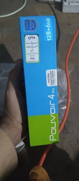 Tecno pouvoir 4 pro 6 128 with box 5