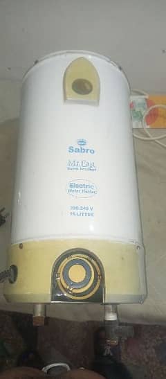 sabro Electric gayzer 15 liter good condition