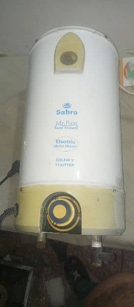 sabro Electric gayzer 15 liter good condition 2