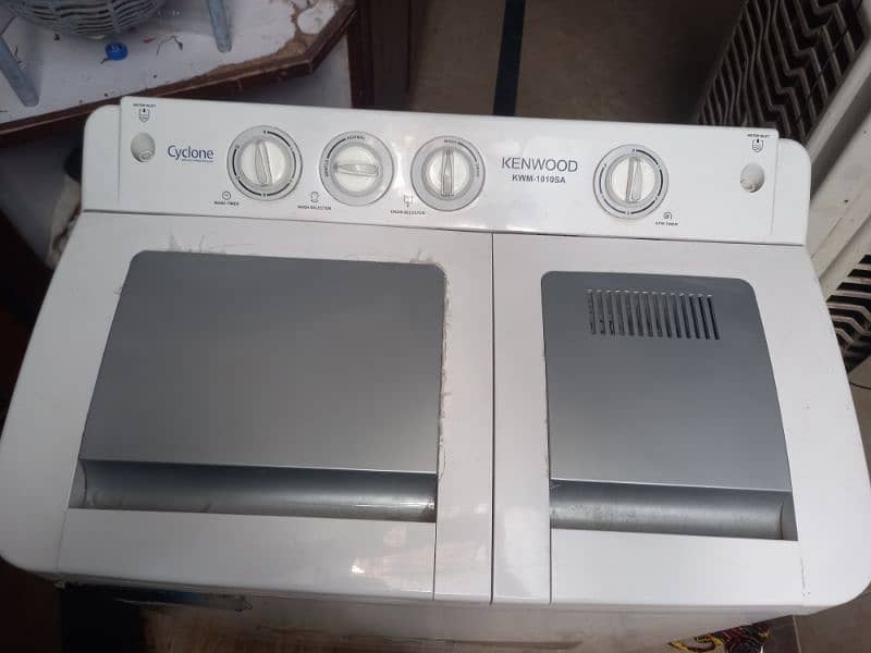 NEW KENWOOD WASHING MACHINE 2IN1 2