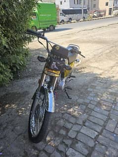 upgraded honda CG 125