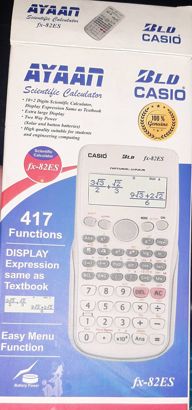 Casio BLD . scientific calculator for sale . 1