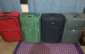 Imported Luggage Bags     1>Coloured Red,Black,Grey,Green