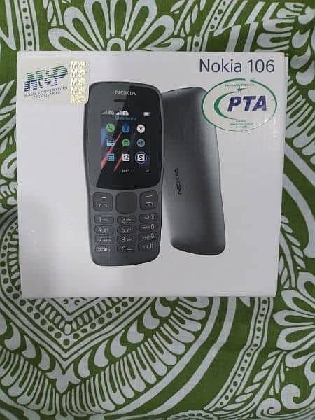 NOKIA 106 ORIGINAL MOBILE WITH ORIGINAL BOX 0