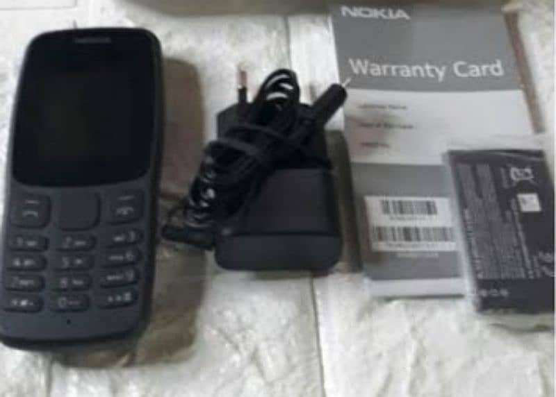 NOKIA 106 ORIGINAL MOBILE WITH ORIGINAL BOX 2