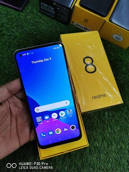 Realme 8 PTA approved 03409540439Watsapp 2