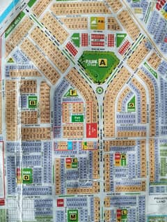 2 kanal plot 150 ft road urgent sale in Izmir town Lahore