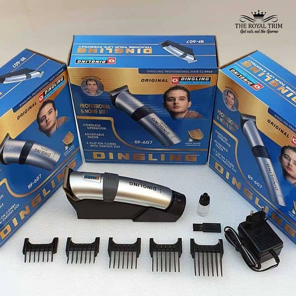 Original Dingling RF-607 Hair & Beard Trimmer. 4