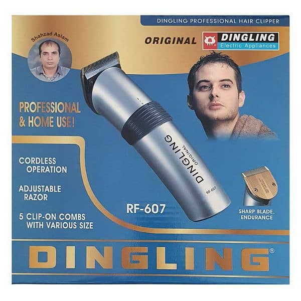 Original Dingling RF-607 Hair & Beard Trimmer. 8