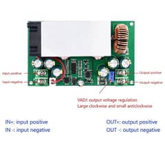 600W High Power Buck Converter 12-75V To 2.5-50V 25A