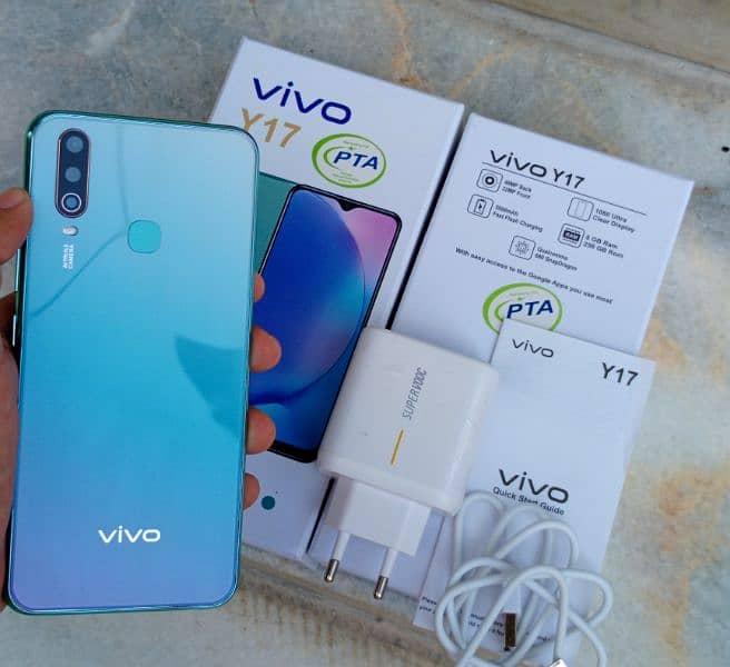 Vivo Y17 8/256 with Complete Box 1