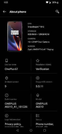 OnePlus 6t exchange possible