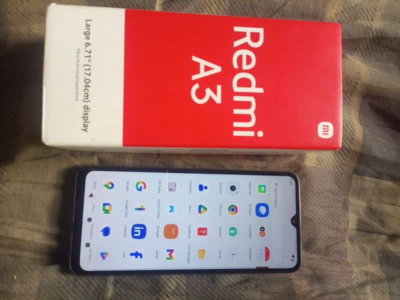 Redmi A3 4gb 128gb just 1 month used 2